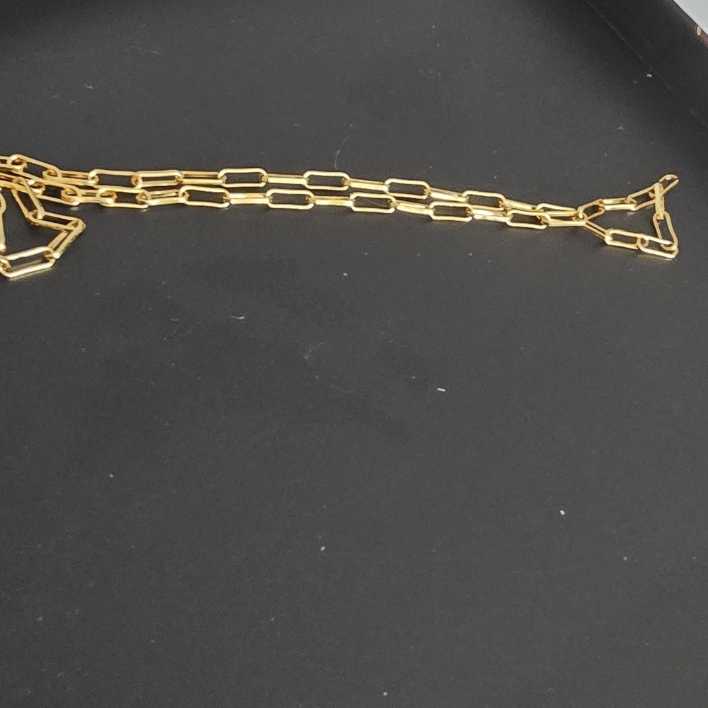 22kgp Dubai Jewelry- Gold Panther Pendant Necklace - Picture 3 of 9